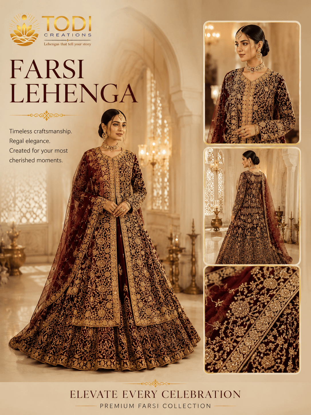 Farsi Lehenga
